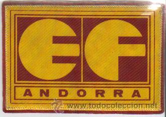 Sammelleidenschaft Sport: PARCHE TELA PLASTIFICADO ANTIGUA ESCUDERIA FIASCO PDO.ANDORRA A&Ntilde;OS 70 (ENVIO GRATIS)