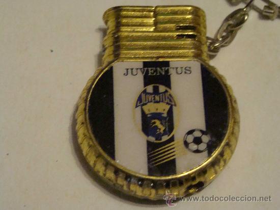 Collectionnisme sportif: LLAVERO DE DEPORTES. JUVENTUS DE TUR&Iacute;N. ITALIA. ENCENDEDOR / MECHERO.