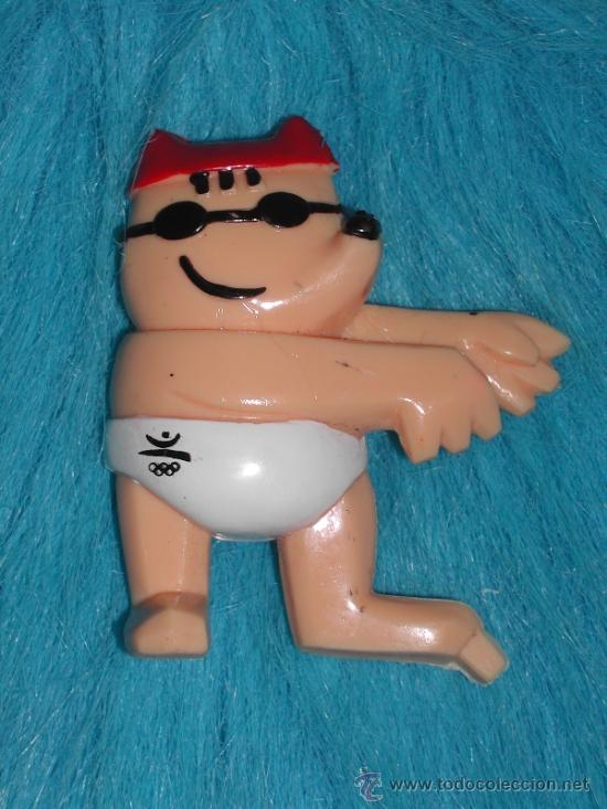 Sports collectibles: Figurita COBI NATACION Olimpiadas BARCELONA 92