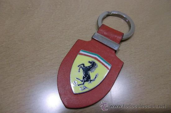 Coleccionismo deportivo: LLavero automovilismo ESCUDERIA FERRARI ESMALTADO