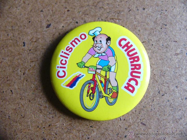 Coleccionismo deportivo: Iman de nevera Ciclismo - Coleccion deportes Churruca golosinas Toddy Yogoice