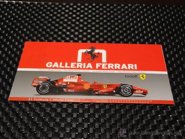 Coleccionismo deportivo: FERRARI GALLERIA - CATALOGO MUSEO EN MARANELLO - 2008 -