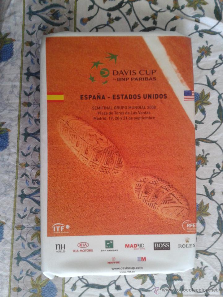Sammelleidenschaft Sport: Coj&iacute;n semifinales tenis Copa Davis Cup Espa&ntilde;a Estados Unidos 2008 Plaza de Toros de Las Ventas