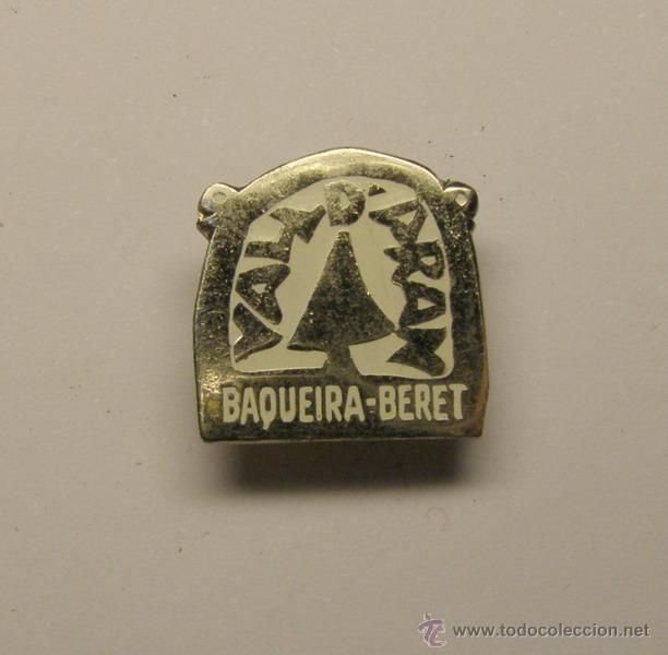 Coleccionismo deportivo: Insignia  de Esqu&iacute; Baqueira Beret, Valle de Aran.