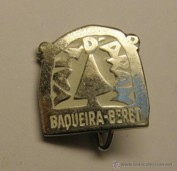 Coleccionismo deportivo: Insignia de Esqu&iacute; Baqueira Beret, Valle de Aran. N&ordm; 2.