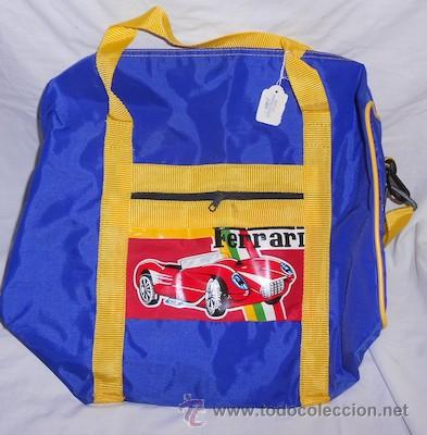 Coleccionismo deportivo: BOLSA DE DEPORTES FERRARI