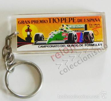 Sammelleidenschaft Sport: LLAVERO DEL GRAN PREMIO T&Iacute;O PEPE DE ESPA&Ntilde;A - F&Oacute;RMULA 1 - COCHE - PUBLICIDAD - F1 DEPORTE - DIF&Iacute;CIL
