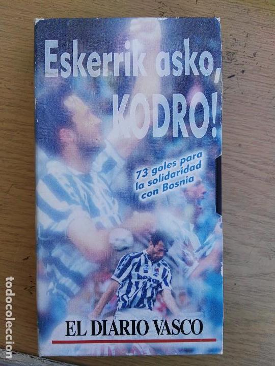 Coleccionismo deportivo: Cinta vhs gracias kodro - Foto 1