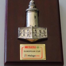 Coleccionismo deportivo: METOPA DE LA EUROPEAN CUP. CAMPEONATO EUROPEO DE ATLETISMO. MÁLAGA 2006. SPAR. 15 X 11 CM. 260 GR. Lote 84938232