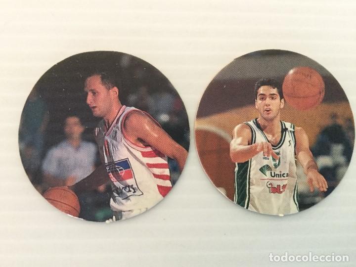 Sammelleidenschaft Sport: Lote 2 tazos de Baloncesto a&ntilde;os 90
