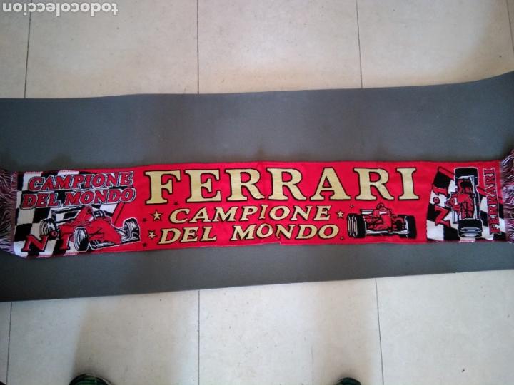 Coleccionismo deportivo: Bufanda de Ferrari Campione del Mondo. Campeona del Mundo