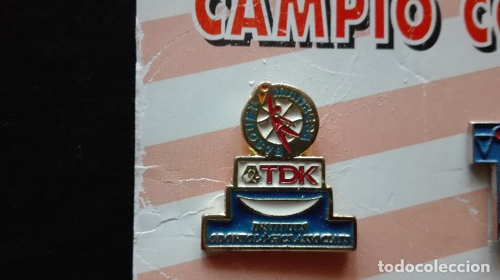 Coleccionismo deportivo: PINS TDK MANRESA - Foto 2