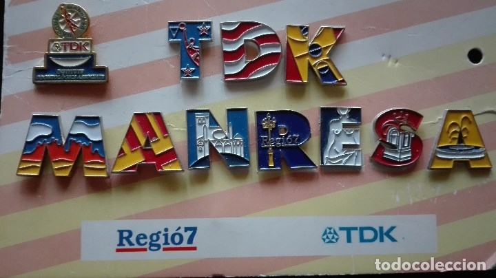 Coleccionismo deportivo: PINS TDK MANRESA - Foto 7