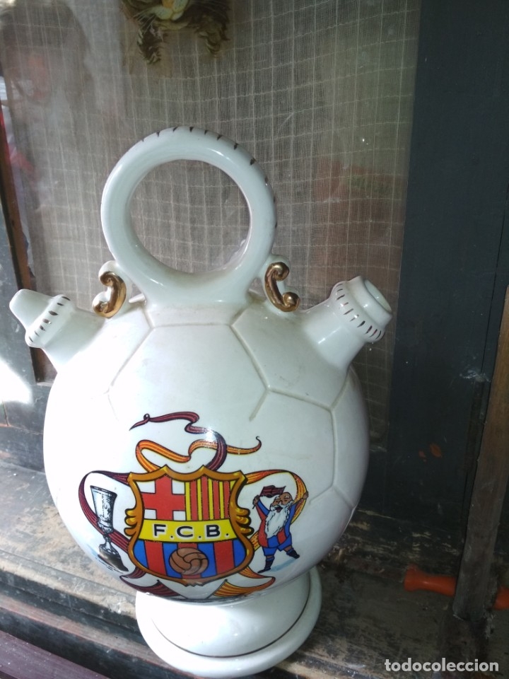 Coleccionismo deportivo: Botijo F.C Barcelona - Foto 1