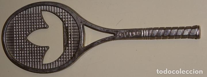 Collectionnisme sportif: BONITA RAQUETA DE METAL CL&Aacute;SICA. MARCA ADIDAS. A&Ntilde;OS 70 80. 70 GR