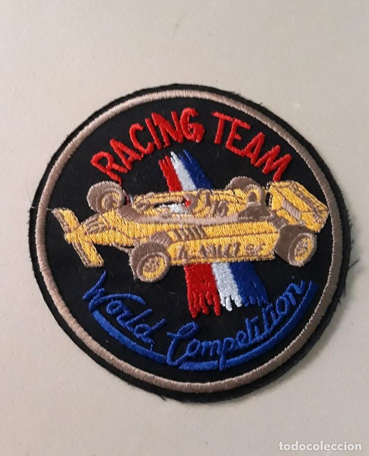 Sammelleidenschaft Sport: adhesivo / pegatina - parche - automovilismo - formula - racing team - tela - a&ntilde;os 80