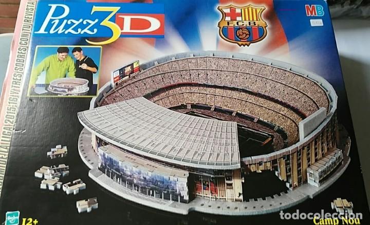 Sammelleidenschaft Sport: CAMP NOU PUZZLE 3D 682 PIEZAS REFORZADAS CON ESPUMA EN BOLSA PRECINTADA F.C.BARCELONA FCBAR&Ccedil;A