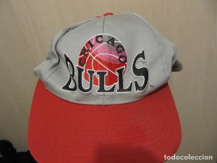 Coleccionismo deportivo: Antigua gorra de los chicago bulls