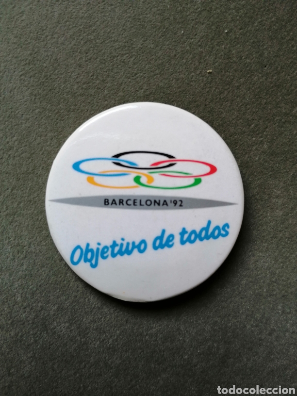 Coleccionismo deportivo: Chapa BARCELONA 92 - Foto 1