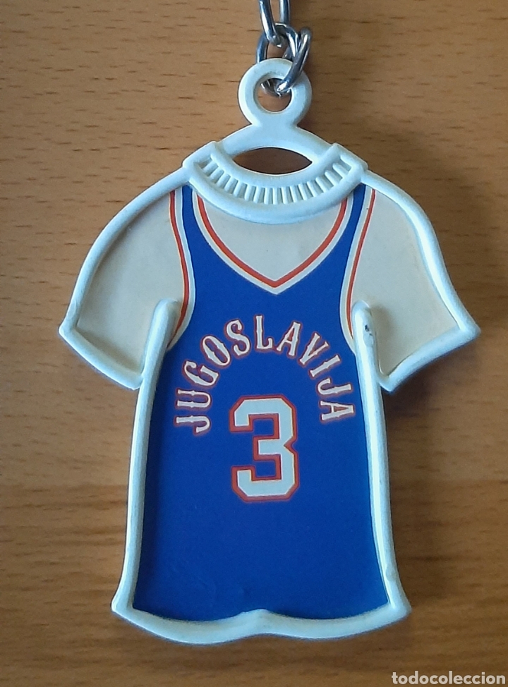Sammelleidenschaft Sport: Llavero Danone Mundobasket Espa&ntilde;a 86 - Jugoslavija Yugoslavia