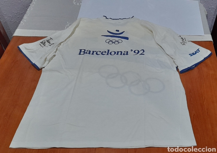 Coleccionismo deportivo: Olimpiada Barcelona 92 con 2 Autógrafos. Ver fotos - Foto 4 - 252212225