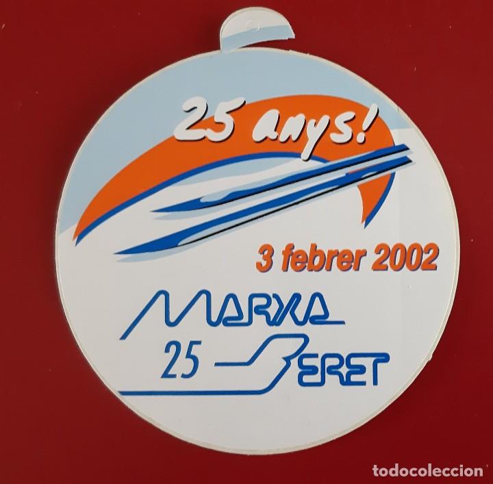Coleccionismo deportivo: Adhesivos esqui- Pegatina adhesiva 25&ordf; Marxa Beret ( a&ntilde;o 1992)