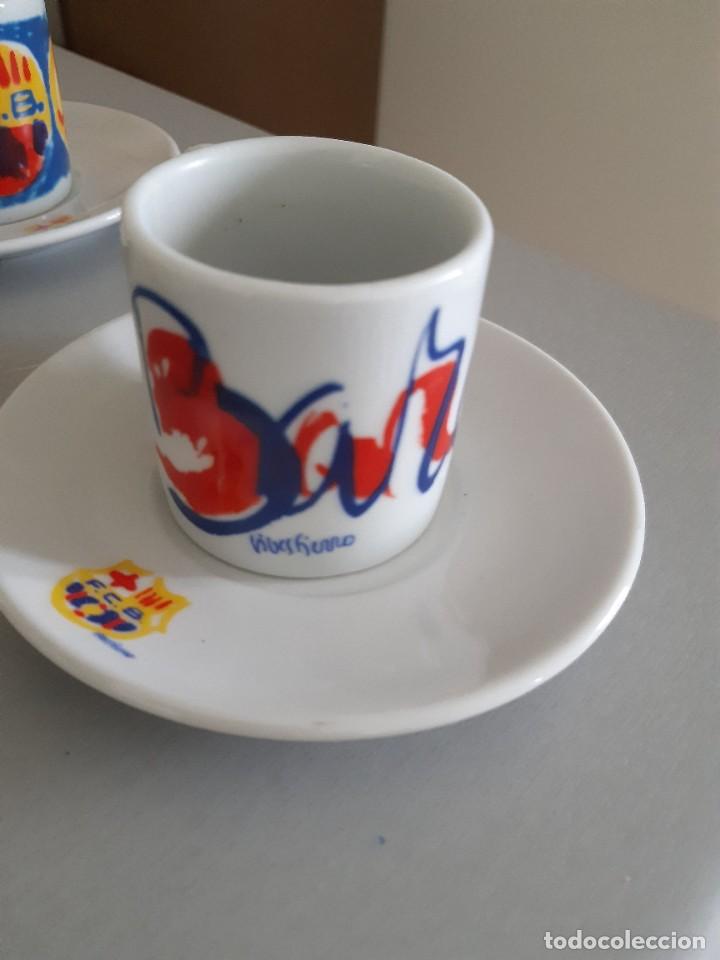 Coleccionismo deportivo: Juego de caf&eacute; bar&ccedil;a - Foto 8