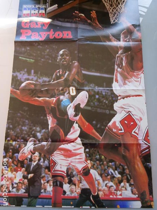 Poster De Baloncesto Nba Basket Gary Payton S Kaufen Merchandising Und Maskottchen Anderer Sportarten In Todocoleccion 257702190