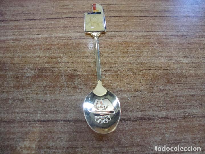Coleccionismo deportivo: CUCHARA DORADA BARCELONA 92 OLIMPIADAS