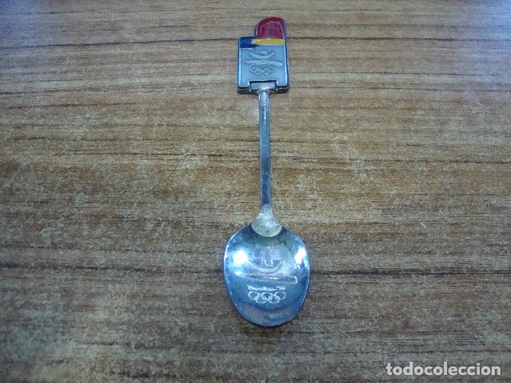 Coleccionismo deportivo: CUCHARA PLATEADA BARCELONA 92 OLIMPIADAS