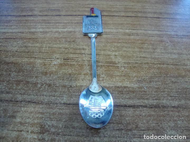 Coleccionismo deportivo: CUCHARA PLATEADA BARCELONA 92 OLIMPIADAS