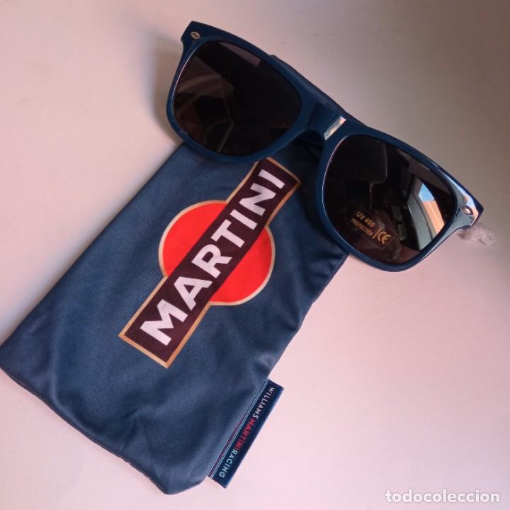 Coleccionismo deportivo: Gafas de sol Williams Martini Racing - Foto 1