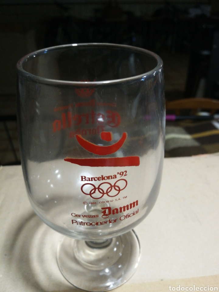 Coleccionismo deportivo: Copas cerveza Barcelona 92 - Foto 3