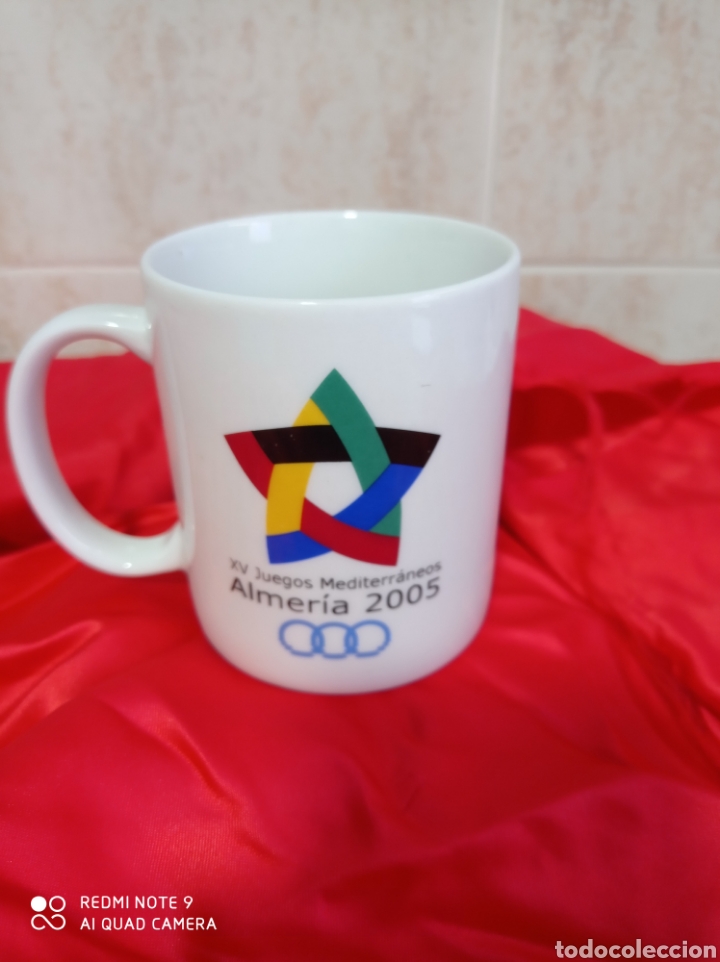 Sammelleidenschaft Sport: ALMER&Iacute;A JUEGOS MEDITERR&Aacute;NEOS 2005 JARRA CER&Aacute;MICA