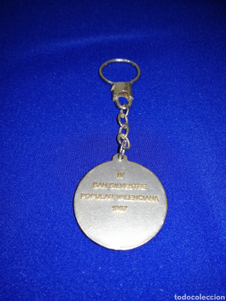 Sammelleidenschaft Sport: IV SAN SILVESTRE POPULAR VALENCIANA 1987 AYUNTAMIENTO DE VALENCIA LLAVERO