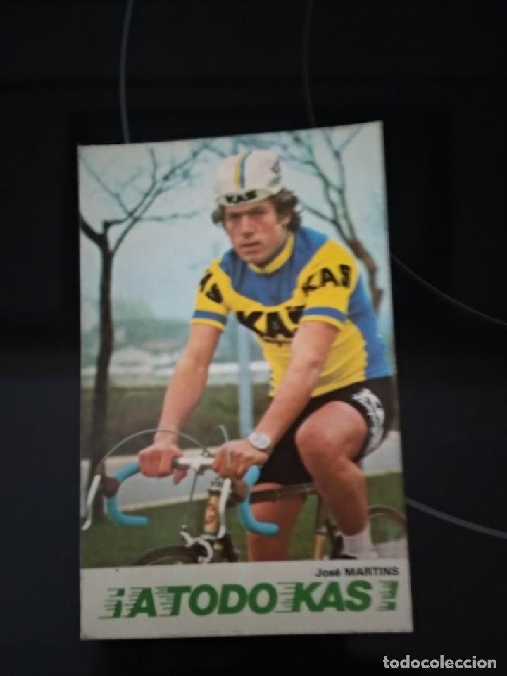 Coleccionismo deportivo: POSTAL JOSE MARTINS / KAS / CICLISMO