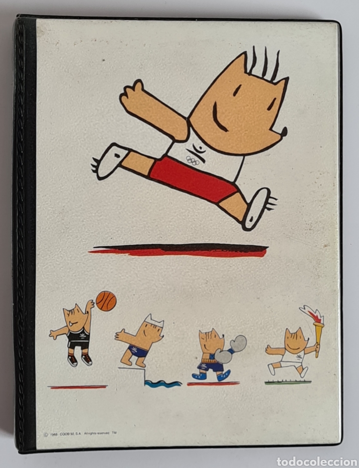 Coleccionismo deportivo: Carpesano Bloc Anillas Libreta Cobi Mascota Juegos Barcelona 92 - Enri Dise&ntilde;o Mariscal