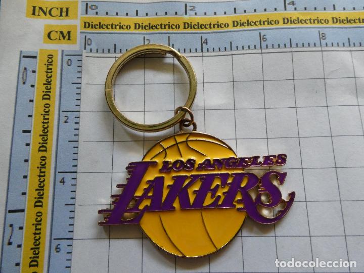 Coleccionismo deportivo: LLAVERO DE DEPORTES. BALONCESTO BASKET NBA. LOS &Aacute;NGELES LAKERS