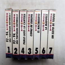 Coleccionismo deportivo: 7 VIDEOS VHS DEL BASKONIA. Lote 400786059