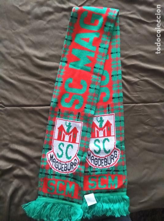 Coleccionismo deportivo: SC MAGDEBURG - ANTIGUA BUFANDA BALONMANO, SCARF. ALEMANIA