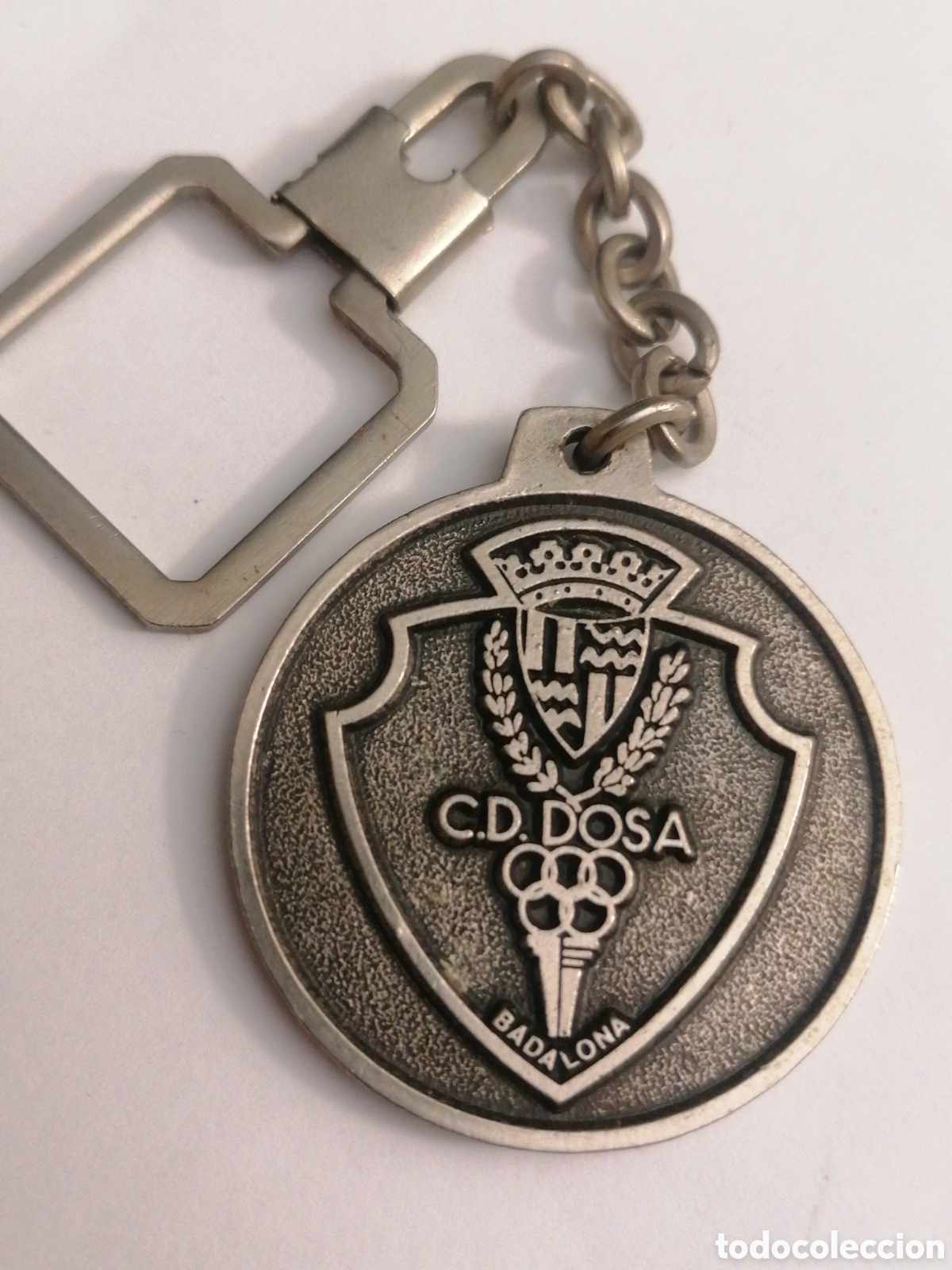 Collectionnisme sportif: Llavero antiguo club deportivo Dosa Salesians secci&oacute;n hockey patines Badalona