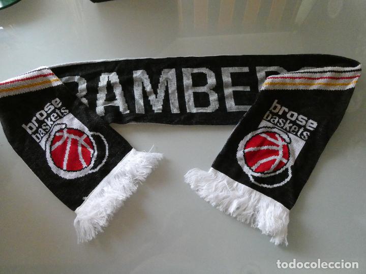 Sports collectibles: BUFANDA DE DEPORTES. BALONCESTO BASKET. BROSE BASKETS ALEMANIA. 210GR