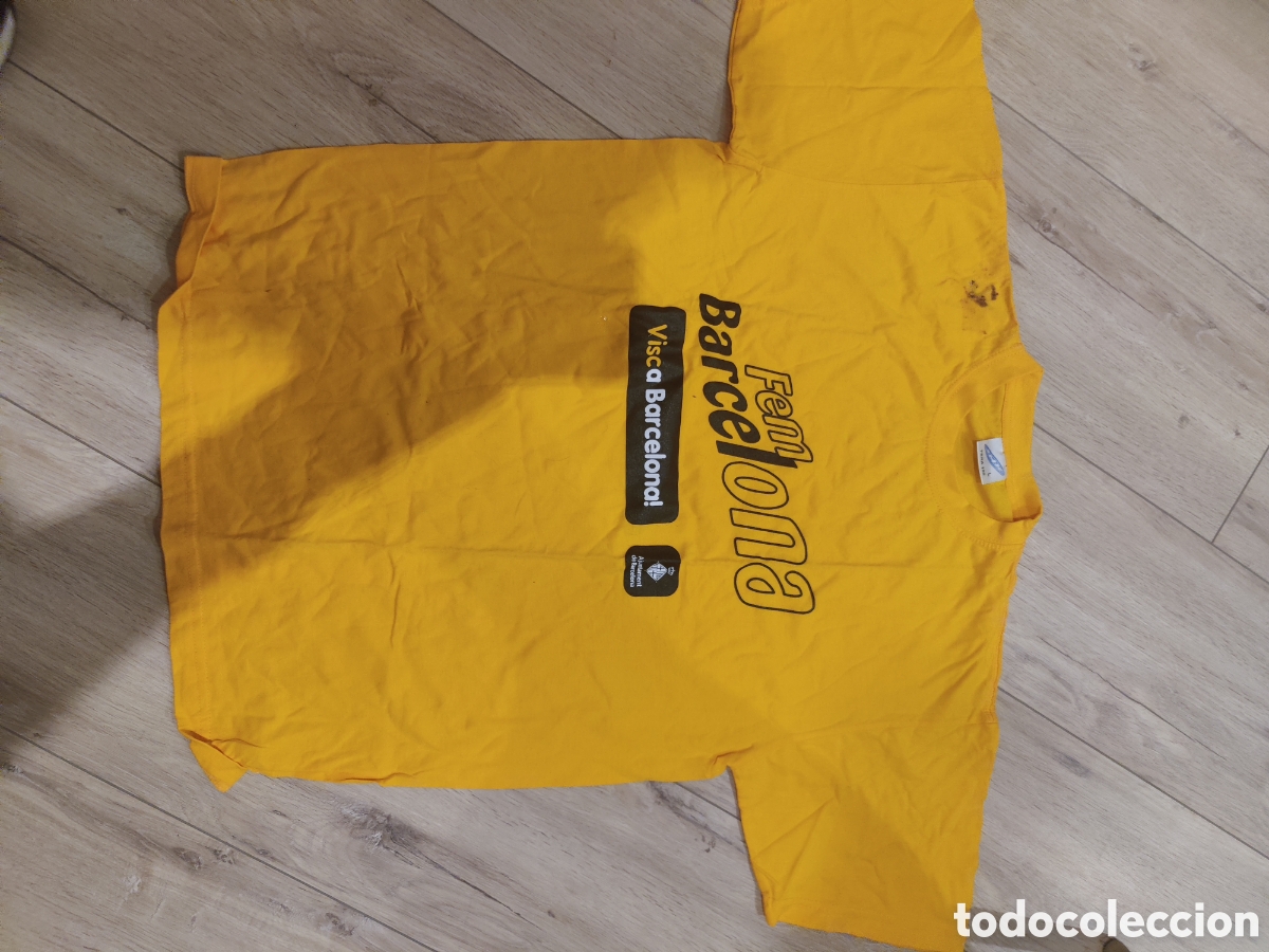 Coleccionismo deportivo: Camiseta Voluntariado Tour de Francia 2009 Barcelona