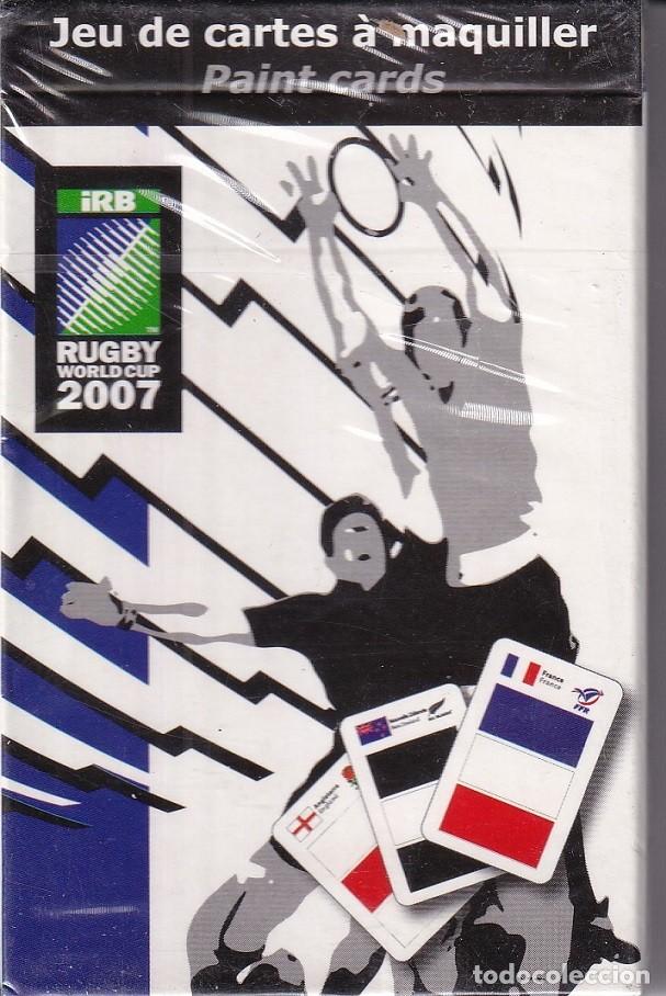 Sammelleidenschaft Sport: Jeu de cartes &agrave; maquiller &middot; Paint cards - Rugby World Cup 2007 / Neuf