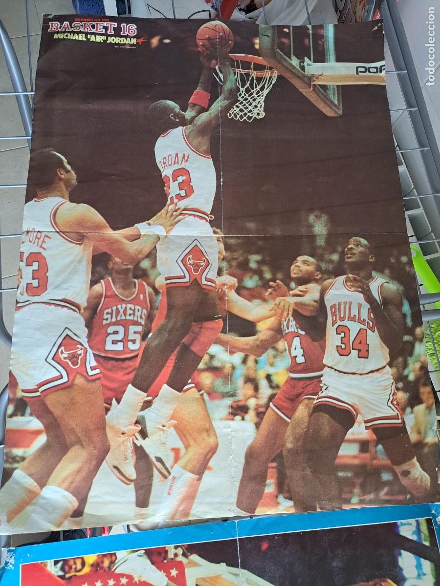Coleccionismo deportivo: 2 poster de Michael jordan - Foto 1
