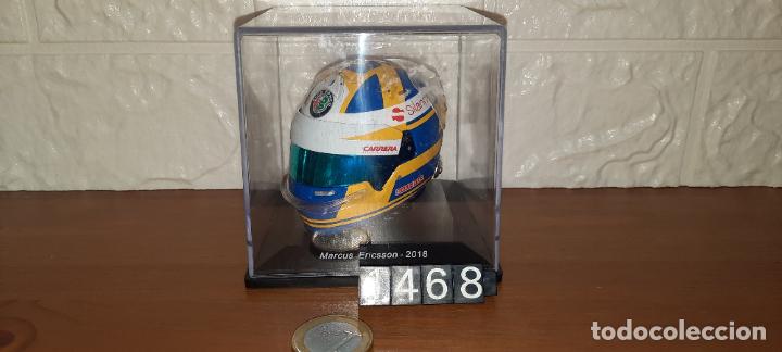 Coleccionismo deportivo: CASCO MARCUS ERICSSON 2018 - Foto 1