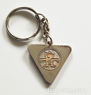 Coleccionismo deportivo: ANTIGUO LLAVERO COBI MASCOTA DE LOS JUEGOS OL&Iacute;MPICOS BARCELONA 92 Y EMBLEMA JJOO ESPA&Ntilde;A 1992 DEPORTE