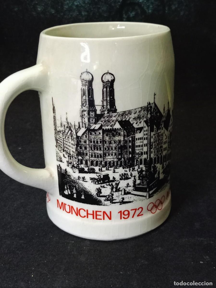 Coleccionismo deportivo: jarra de las olimpiadas de munich 1972 - Foto 2