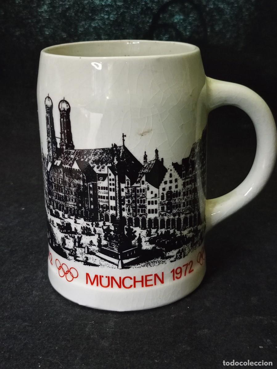 Coleccionismo deportivo: jarra de las olimpiadas de munich 1972 - Foto 4