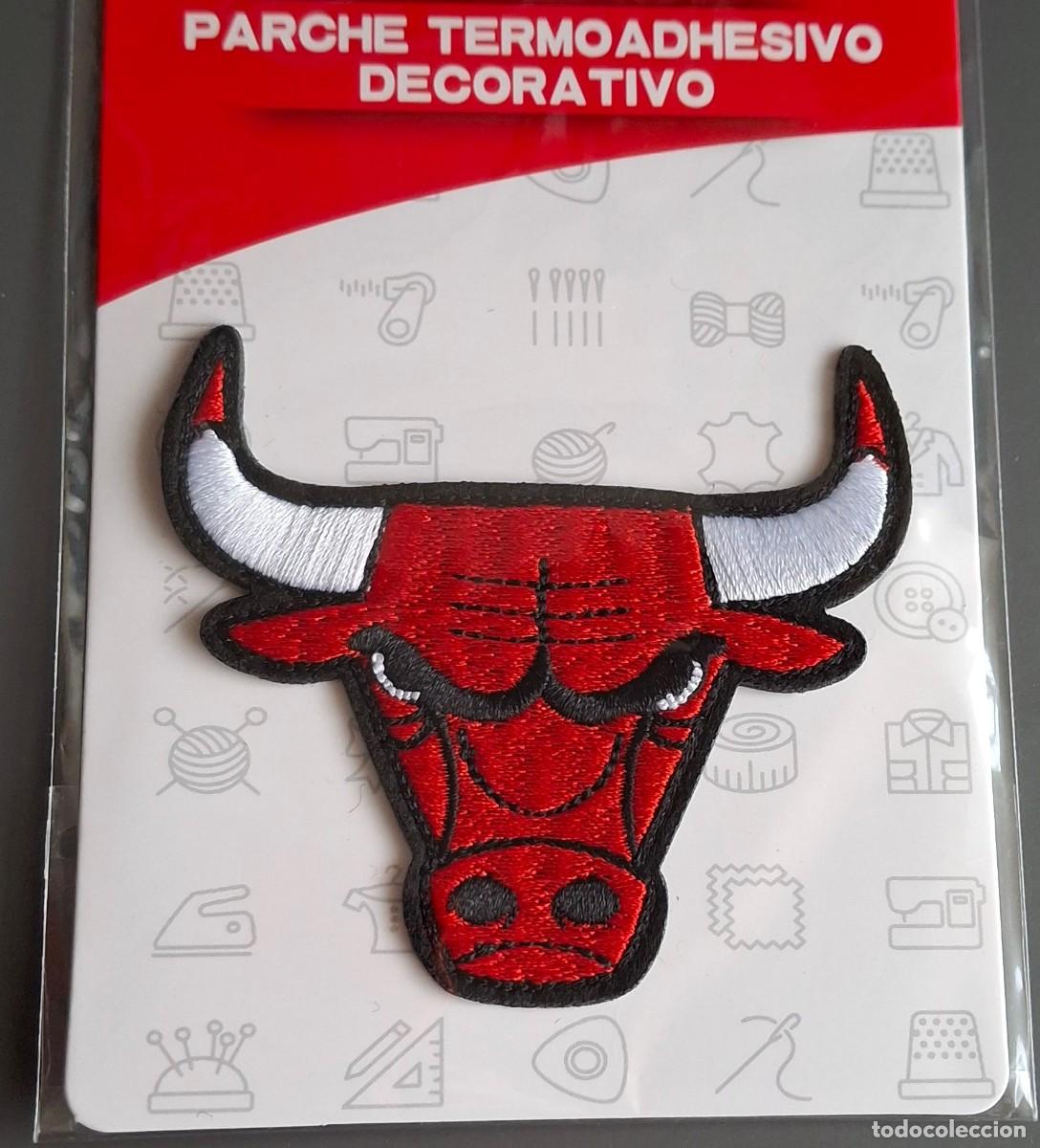 Coleccionismo deportivo: PARCHE DE TELA TERMOADHESIVO TERMO ADHESIVO CHICAGO BULLS NBA BASKET BALONCESTO GRAN CALIDAD